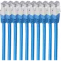 Shiverpeaks BS75711-H0.25B-SET10 Netzwerkkabel Blau 0,25 m Cat6 S/FTP (S-STP) (BS75711-H0.25B-SET10)