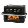 ProfiCook PC-FR 1313 H Doppel-Heißluftfritteuse, 10 L, 2400 W, schwarz/Edelstahl