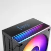 Luftkühler TACENS Mars Gaming MCPU-LCD, 120-mm-Lüfter, TDP 300 W, unterstützt LGA1700/1200/115x/1366 und AM4/AM5, schwarz