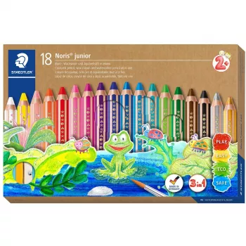Aquarellstift Staedtler Noris junior 140 Mehrfarbig 18 Stk.