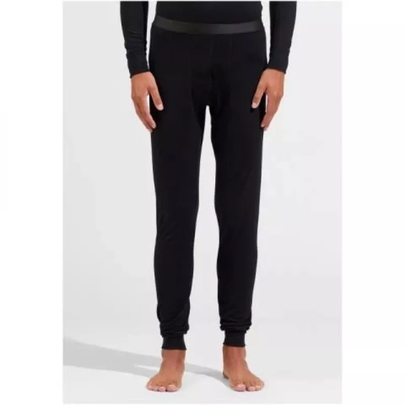 ODLO BL BOTTOM lange MERINO-Hose, Größe M, schwarz