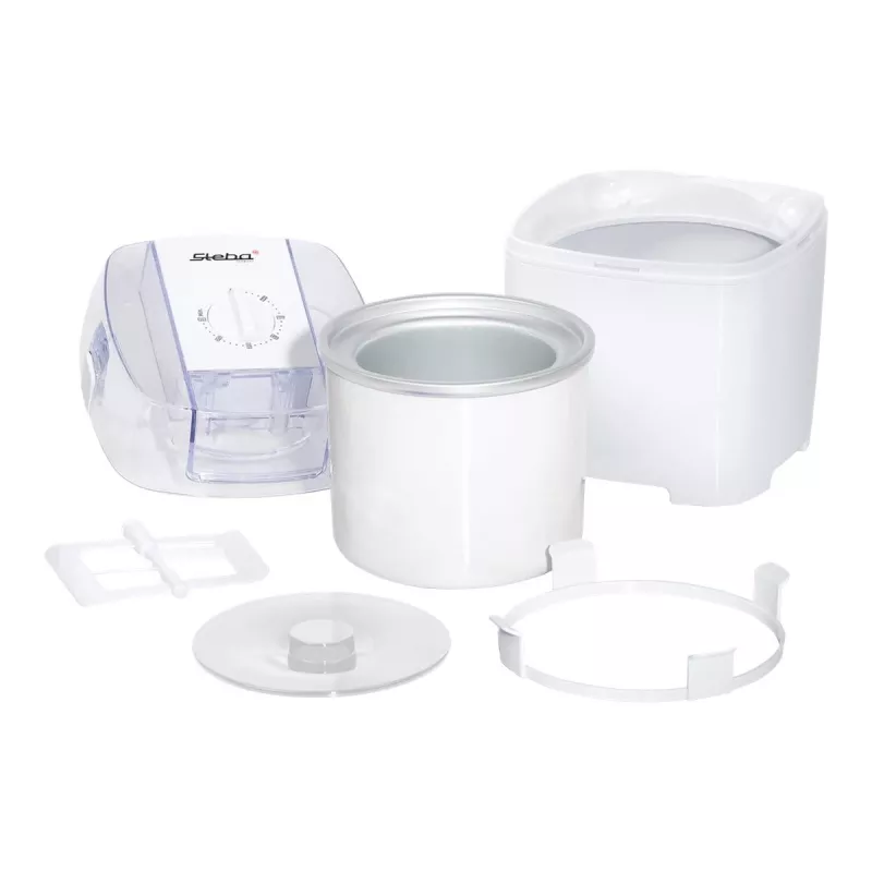 Eismaschine Steba IC20 1,5L 9,5W Transparent Weiß