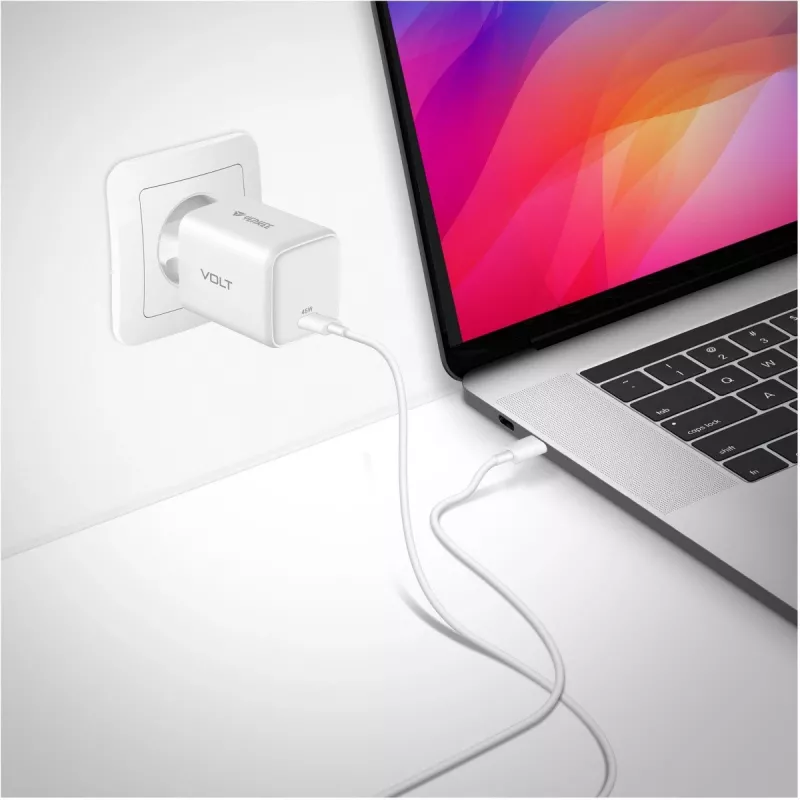 USB-C Ladegerät YENKEE G45 VOLT 45W Power Delivery 3.0, 3A Ausgang