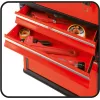 Werkzeugkasten YATO YT-09107 Metall 495x252x180 mm, schwarz/rot, 6 kg, 2 Fächer, abschließbar