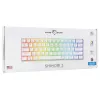 Kabelgebundene mechanische Tastatur White Shark Shinobi-2 (GK-004221) — blaue Schalter, Weiß, US-Layout