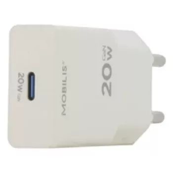 Mobilis Energia Ladegerät 20W Wand USB-C weiß - Ladegerät (020025)
