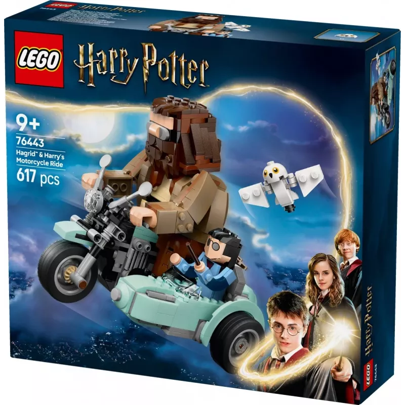 LEGO HARRY POTTER 76443 Hagrid & Harry's Motorcycle Ride