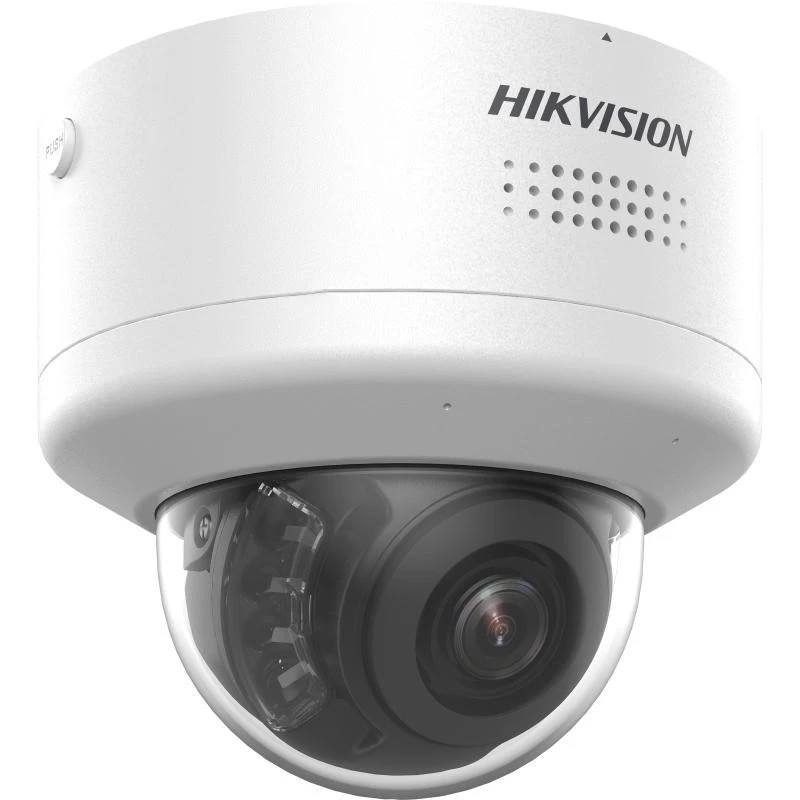 Dome-IP-Überwachungskamera Hikvision DS-2CD2787G2H-LIPTRZS2U/SL — 8MP 3840×2160, motorisiertes 2,8–12 mm Objektiv, Innen-/Außenbereich, Decken-/Wandmontage, weiß