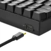 SKILLER SGK50 S4, Gaming-Tastatur schwarz, PT-Layout, Kailh Red