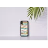 Smartphone-Hülle iKins für iPhone XS / iPhone XS Max – Pop Mint Schwarz