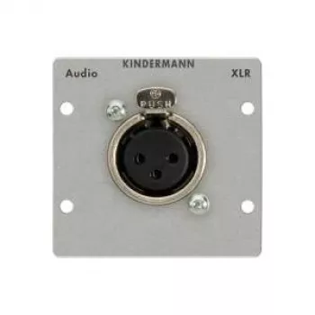 XLR-Steckdose Kindermann 7444000412