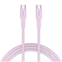 CANYON Kabel OnWire 60CL C-C 60W COLOR Geflochten 1m Pink