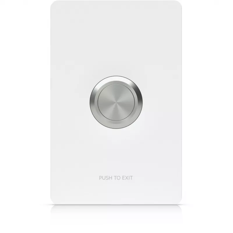 Exit Button Wired Ubiquiti UA-Button DC Power 30V Polycarbonate