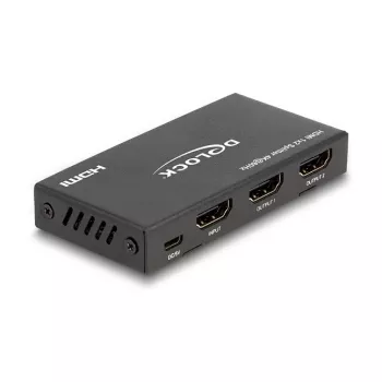DeLOCK HDMI Splitter 1 x HDMI in to 2 x HDMI out 4K 60 Hz