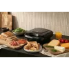 Promis STP 25 XXL Sandwichmaker, 4 Toasts, 1400 W, Schwarz