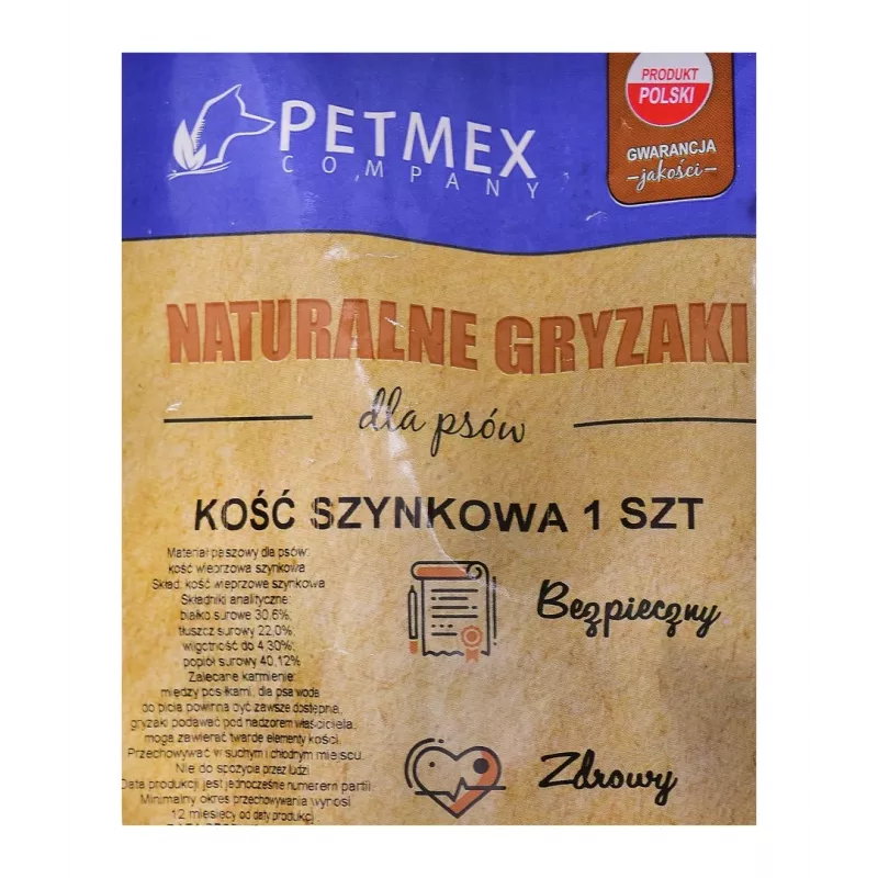PETMEX Schinken-Knochen - Kausnack für Hunde - 1 Stk.