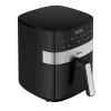 Midea Heißluftfritteuse | MF-CN65E | Leistung 1700 W | Fassungsvermögen 6,5 L | Schwarz