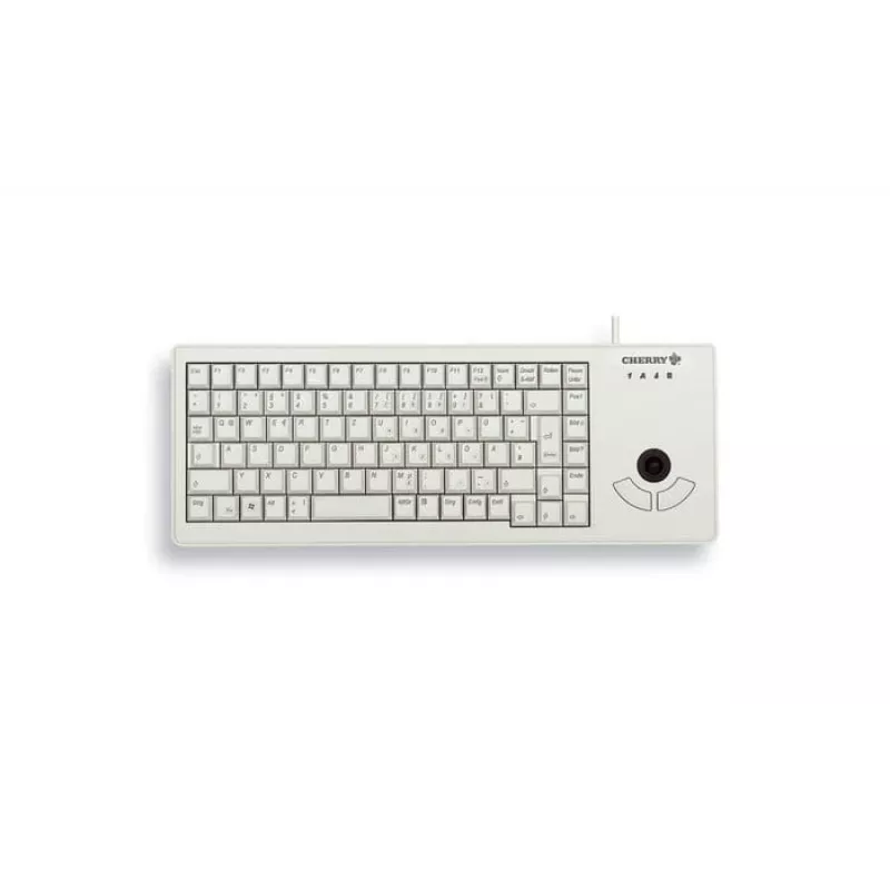 CHERRY XS Trackball Tastatur Universal USB QWERTY US Englisch Grau