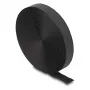 DeLOCK Klettband 5m x 20mm schwarz Nylon
