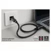 Good Connections Ethernet-Kabel USB-C RJ45, Anthrazit, 2,0 m