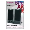 Desktop-/Regallautsprecher DEFENDER SPK-170 2.0, 4 W RMS, kabelgebunden USB 5 V, 3,5 mm, schwarz