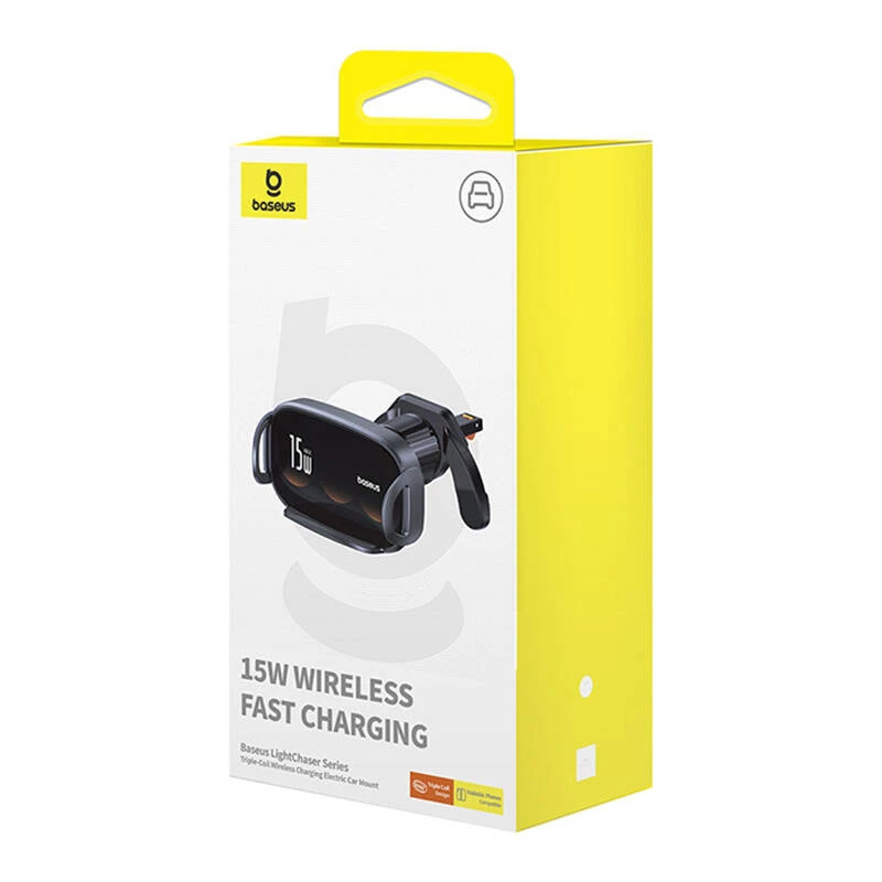 USB-Kabel Baseus LightChaser 15W Qi Arç Chzı-Schwarz