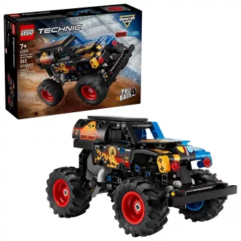 LEGO TECHNIC 42219 Monster Jam Grave Digger Feuer und Eis