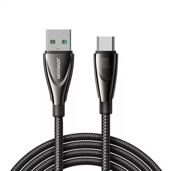USB-auf-USB-C-Kabel Joyroom SA31-AC6 100W 1,2 m Schwarz