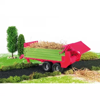Spielzeug-Fahrzeug-Bahn-Set BRUDER 02209 – Kunststoff-Spielfahrzeug und Spielbahn, empfohlenes Alter 3+