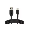 USB-A auf USB-C Kabel 3m Schwarz
