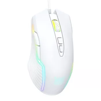Gaming-Maus Onikuma CW905 weiß kabelgebunden
