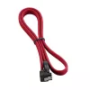 CableMod ModMesh - SATA-Kabel - Serial ATA 150/300/600 - SATA (W) rechtwinklig zu SATA (W) - 60 cm - Rot (CM-CAB-RSAT-N60KR-R)