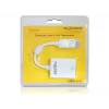 Videokabel-Adapter DeLOCK 61766 0,125m VGA DisplayPort Weiß
