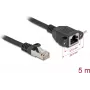 Netzwerkkabel DeLOCK 90779 Schwarz 5m Cat6a S/FTP RJ-45
