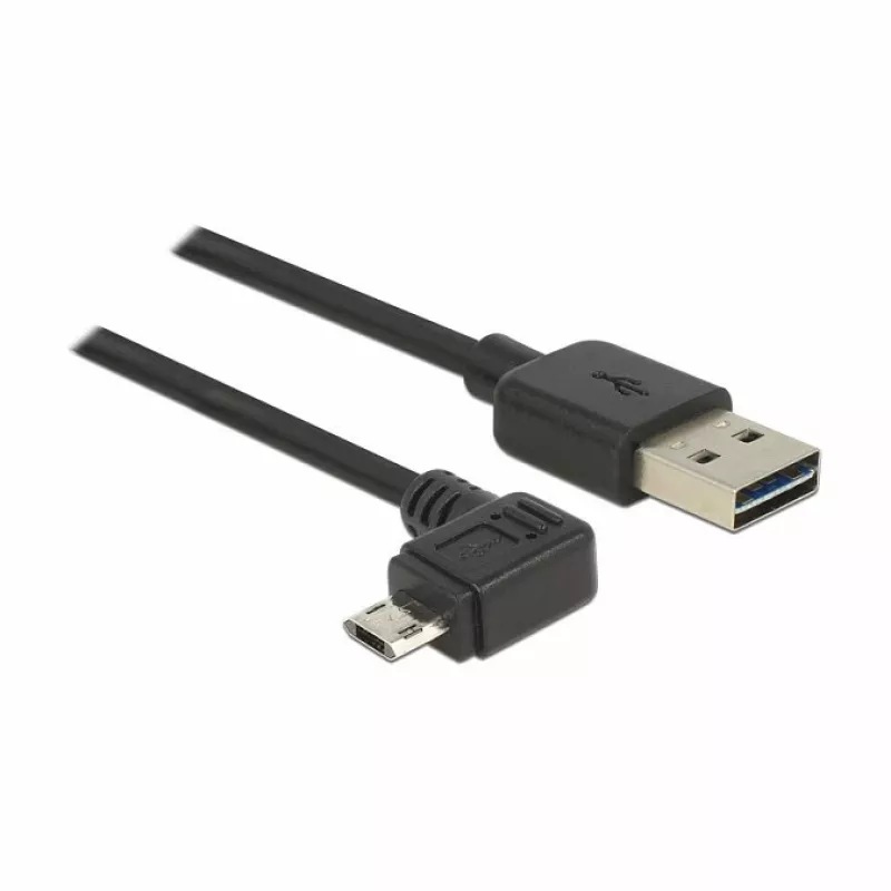 USB-Kabel DeLOCK 83854 USB 2.0 3m USB A Micro-USB B Schwarz