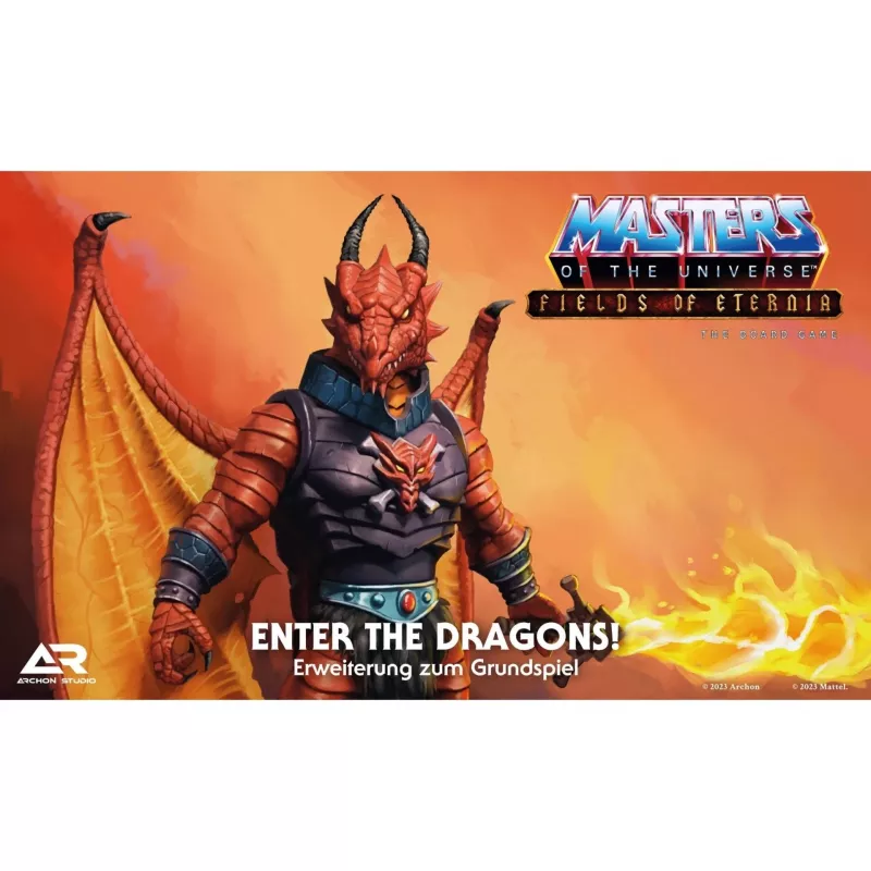 Masters of the Universe Fields of Eternia - Enter the Dragons, Brettspiel-Erweiterung