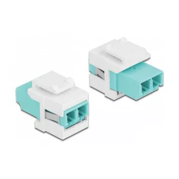 Keystone-Modul LC Duplex Buchse auf LC Duplex Buchse DeLOCK 86817