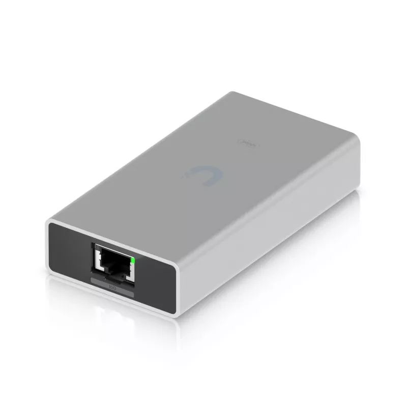 Ethernet-Adapter UBIQUITI UACC-Adapter-RJ45-USBC-10GE, USB‑C auf RJ45, 10 Gbps, schwarz/grau