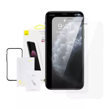Gehärtetes Glas Displayschutz Baseus SGBL060302 für iPhone XS Max / 11 Pro Max 0,3 mm 2 Stück