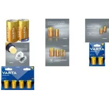 Batterie Varta 4114 LONGLIFE Baby C 1,5V – Größe C (R14) Primäre Alkalizelle
