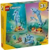 LEGO CREATOR 3 IN 1 31385 Meerestiere: Wunderschöne Delfine