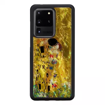 Schutzhülle iKins für Samsung Galaxy S20 Ultra — Schwarz Kiss-Design