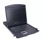 Rack-Konsole VALUE 26.99.0162 — 17 Zoll (43,2 cm) 1280x1024 1U, USB-Tastatur/Maus, Schwarz