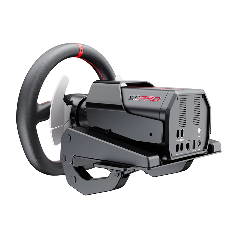 Lenkrad- und Pedale-Set PXN V10 Pro für PC, PS4, Xbox One, Xbox Series X|S — Force Feedback-kompatibel, USB-Anschluss