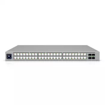 Ubiquiti ECS-48-POE (2150W) ENTERPRISE-GRADE 48-PORT, Layer 3 Etherlighting POE+++ Switch, 10 Gbe RJ45, 25G SFP28
