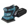 Makita DBO480Z tragbarer Schwingschleifer, Exzenterschleifer, 14000 OPM, Schwarz, Blau, 210 W