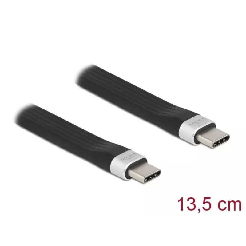 FPC-Flachbandkabel USB Typ-C auf USB Typ-C DeLOCK 85770