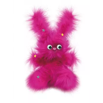 Kreativset MG DYSTRYBUCJA Crazy Fuzzy CH241939 — Bastelset für flauschigen, hüpfenden Hasen