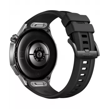 Smartwatch HUAWEI WATCH GT5 Pro 46mm — 1,43 Zoll AMOLED, GPS, 524 mAh, Titangehäuse, schwarzes Armband