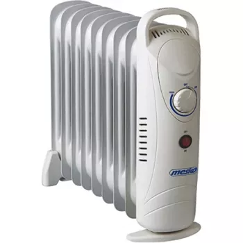 Mesko Home MS7805 Indoor Weiß 1000 W Ölradiator elektrische Raumheizung